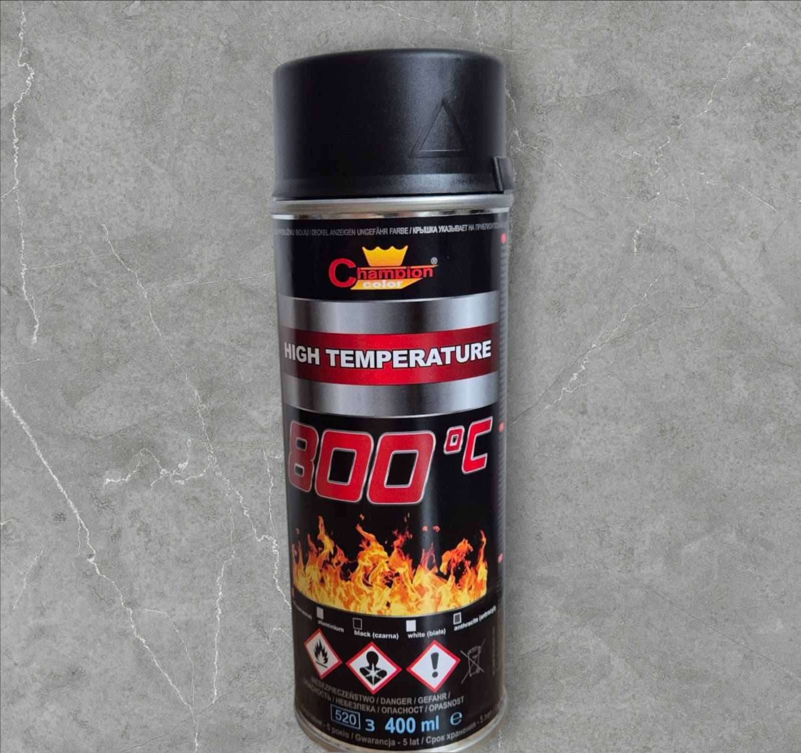 Farbspray feuerfest