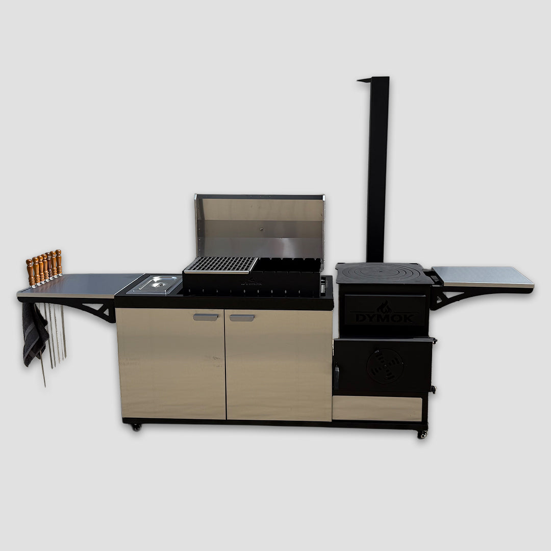 Outdoor kitchen. Outdoor kitchen. Grill kitchen.