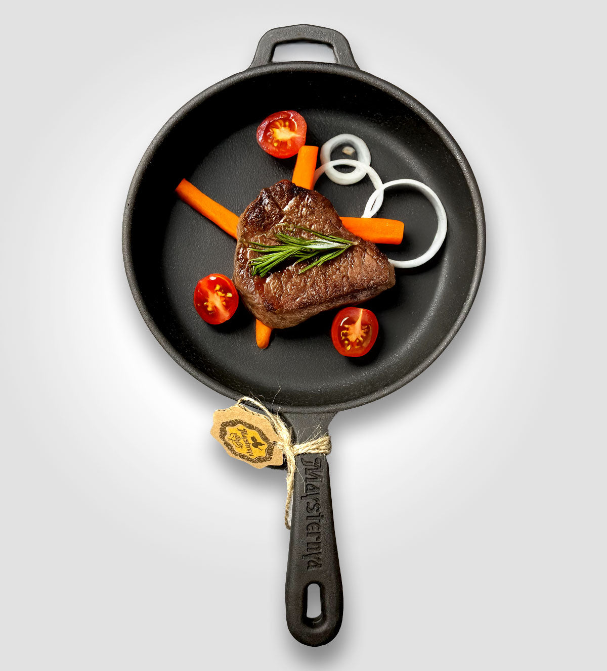 Bratpfanne. Gusseisenpfanne.