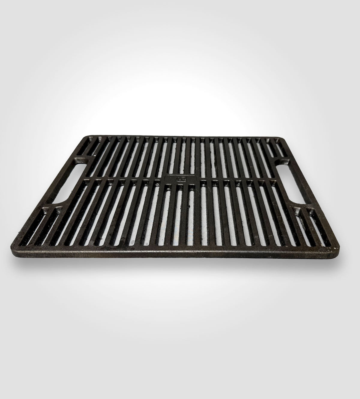 Massive Gusseisen-Grillplatte ( Rechteckige ).