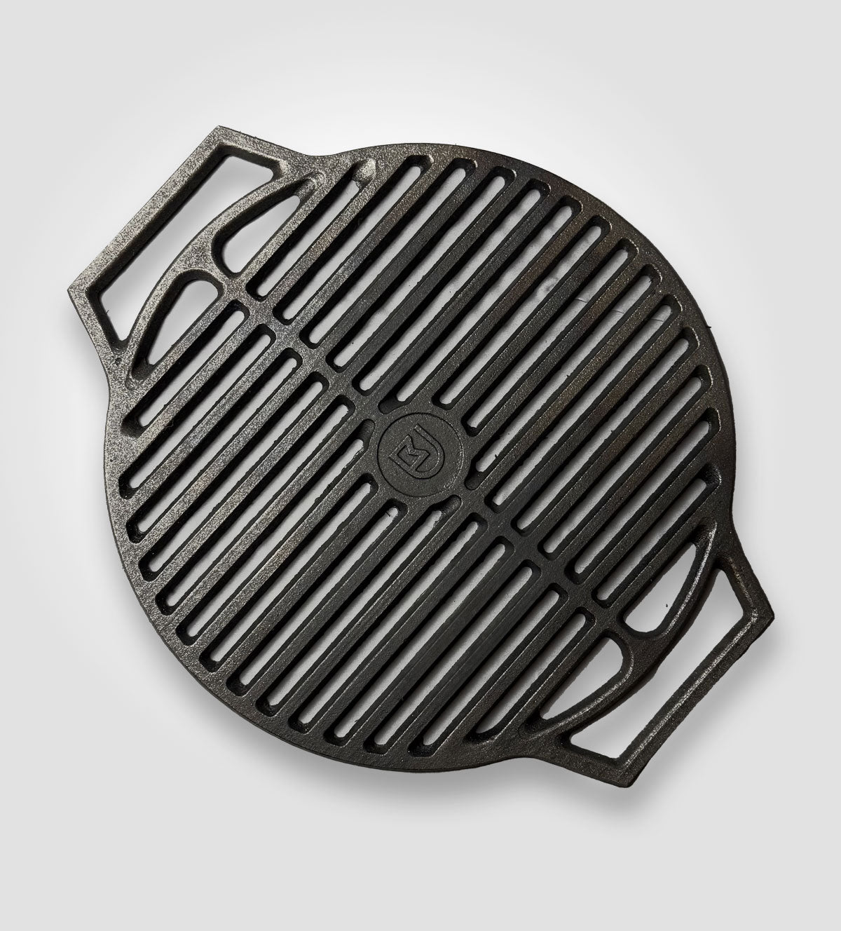 Massive Gusseisen-Grillplatte ( Rund ).