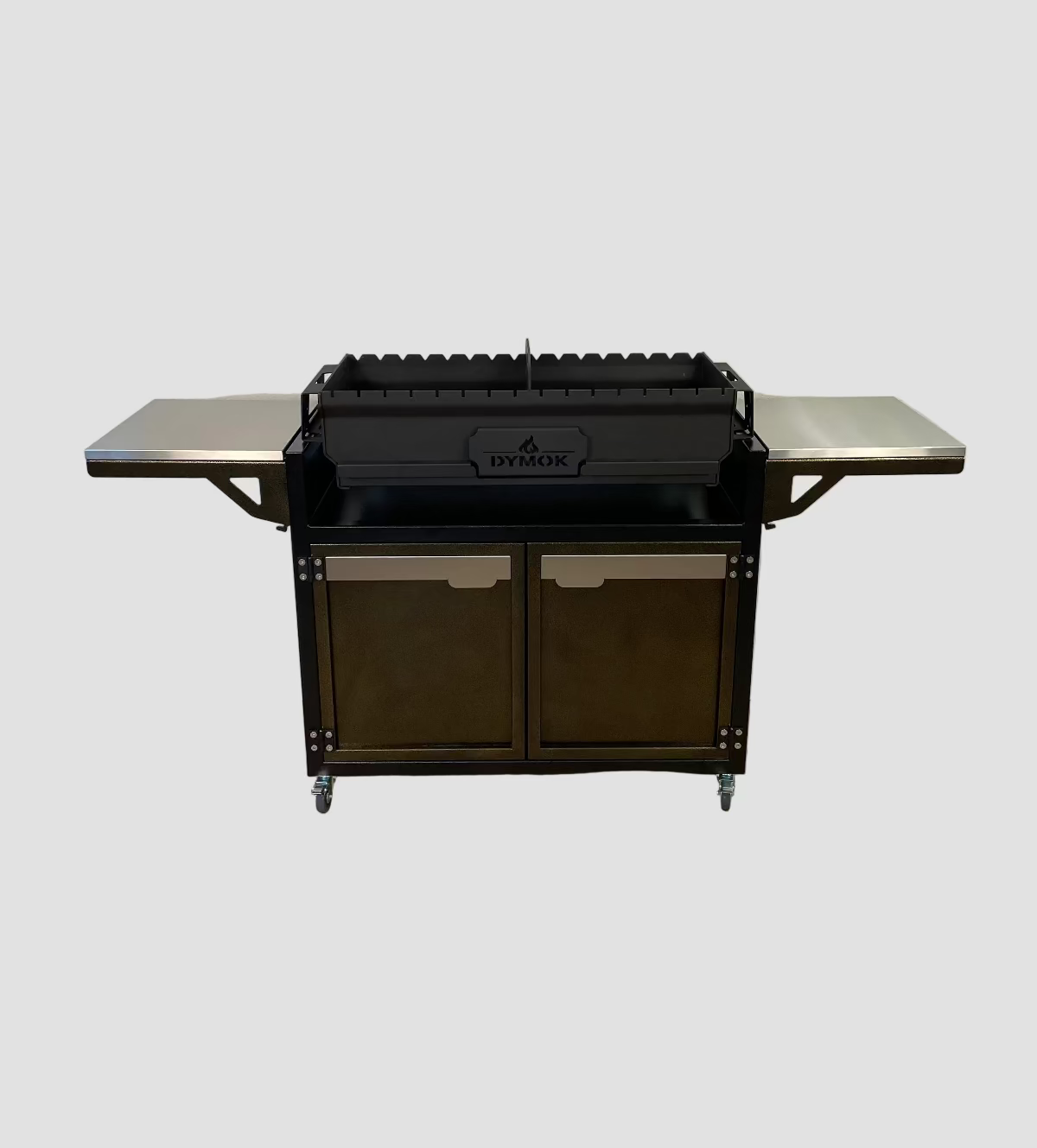 MAXI-TRON mit MAXI Mangal Grill Stahl mit Aschekasten