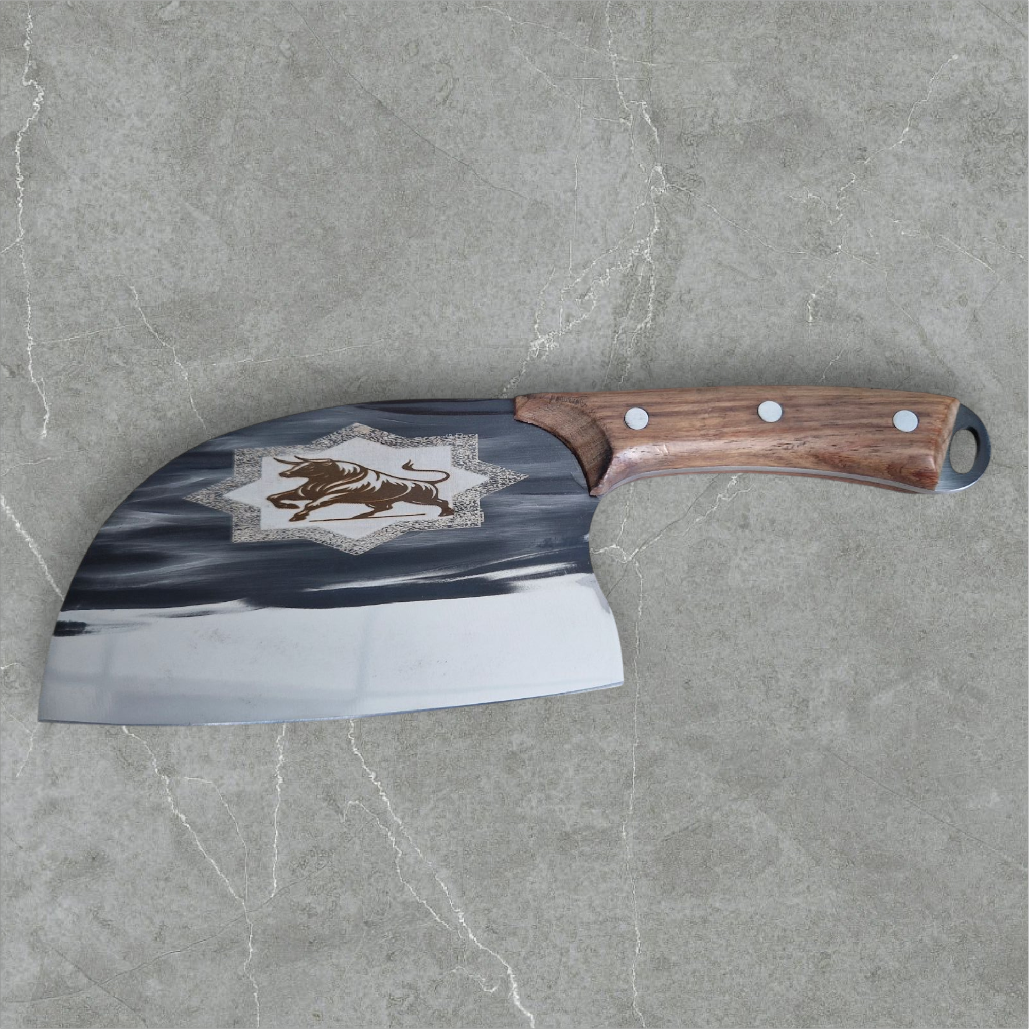 Usbekische Koch Messer. Hackmesser.