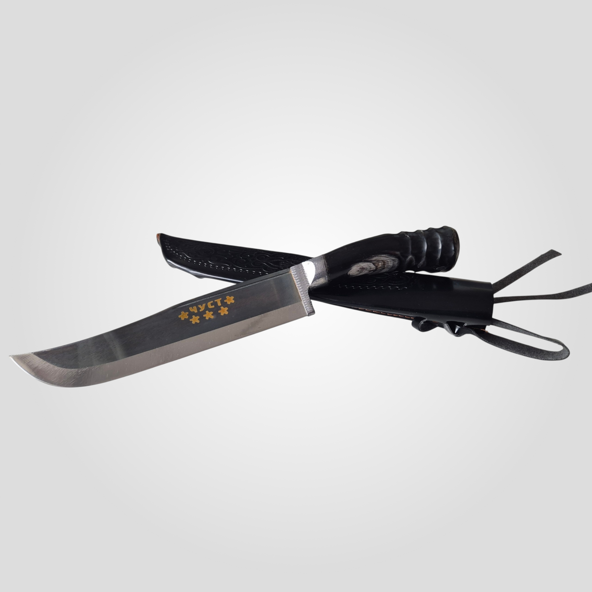 Usbekischer Kochmesser – Phack "Black Horn"