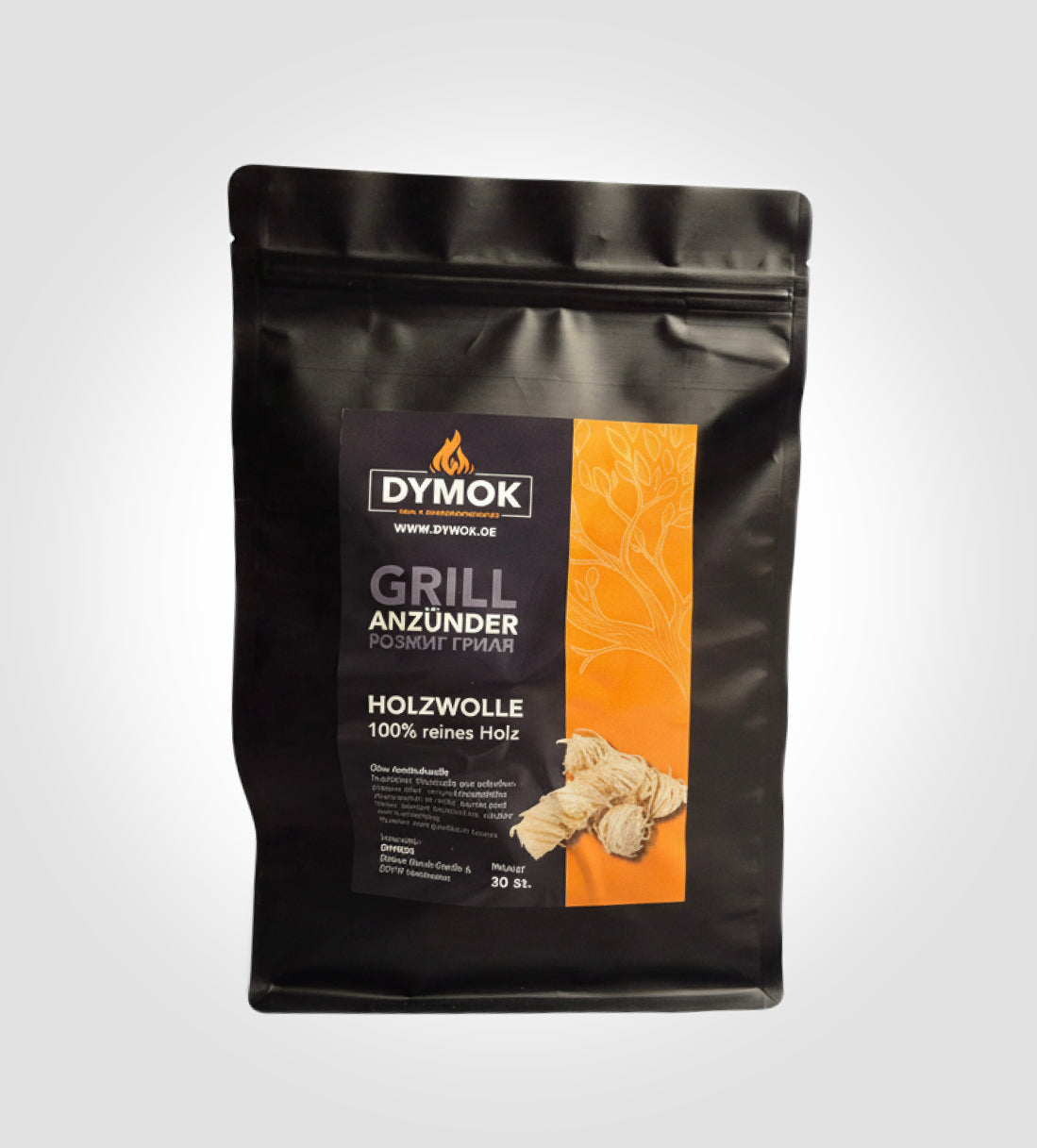 Anzündwolle. Holzwolle