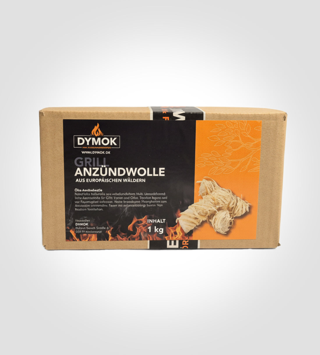 Anzündwolle. Holzwolle