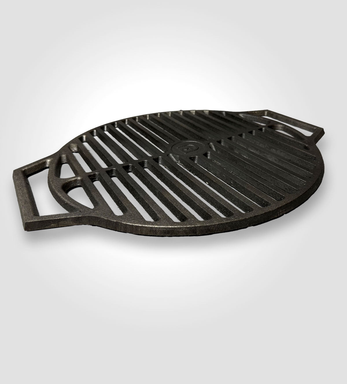 Massive Gusseisen-Grillplatte ( Rund ).