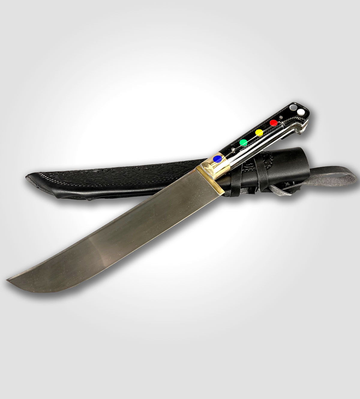 Cuchillo de cocina uzbeko. Phack."Negro""