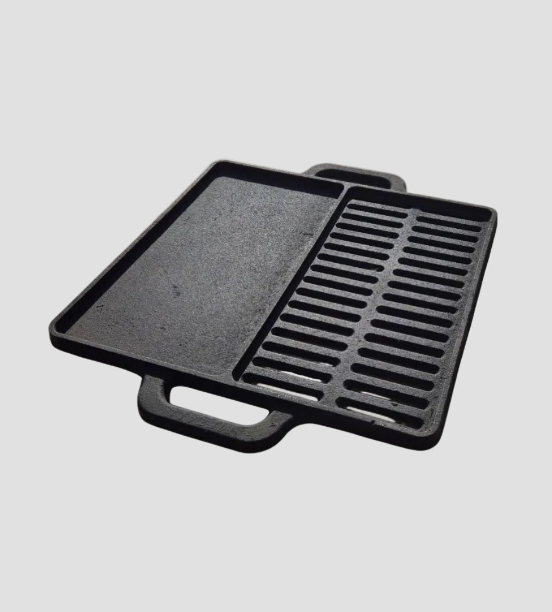 Massive Gusseisen-Grillplatte-Shale (Rechteckig).